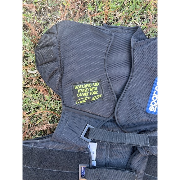 Sparco Kart Racing Karting Rib Protector Suit Vest Davide Fore Adult Sz XL EUC! - Picture 3 of 9